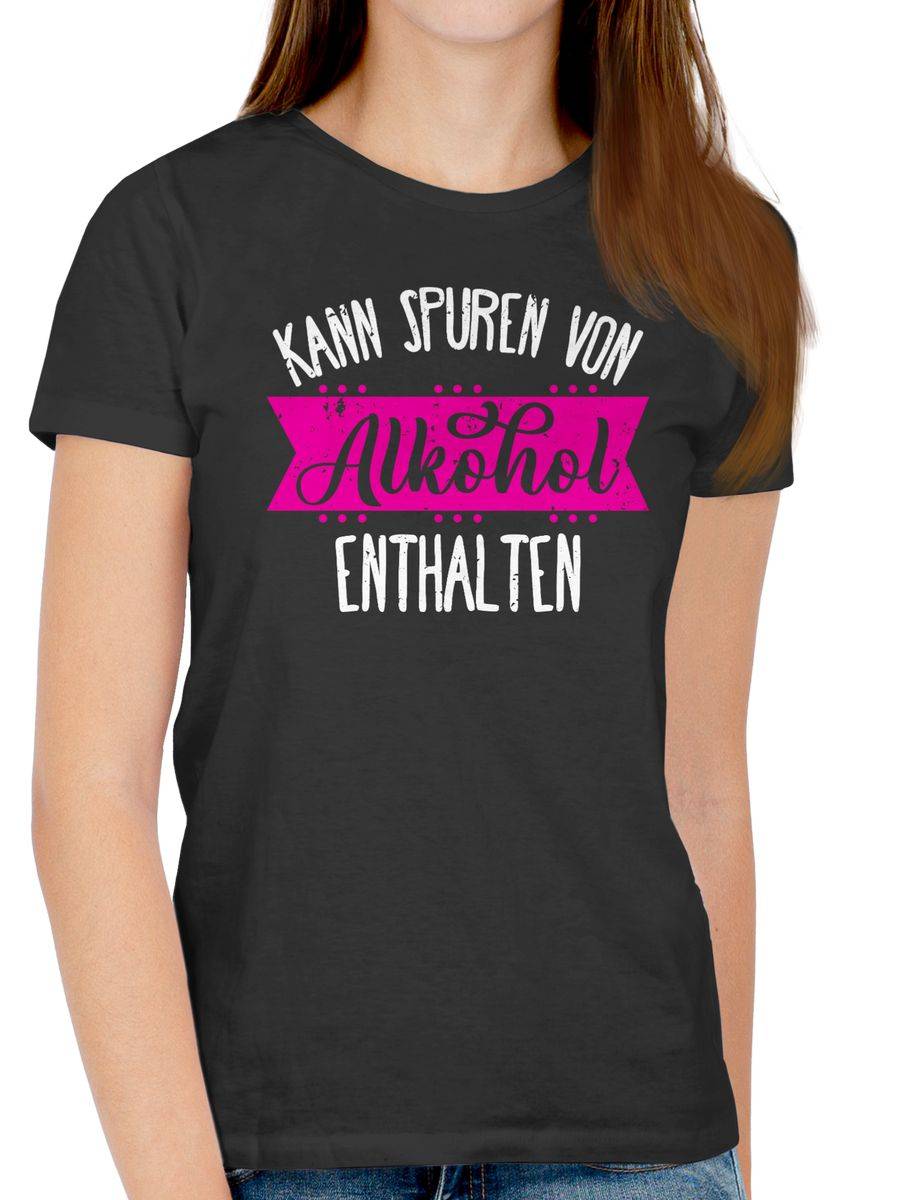 Shirtracer Kann Spuren von Alkohol enthalten - Vintage weiß/fuchsia: Tshirt Rucksack Shirtracer Muttertagsangebot