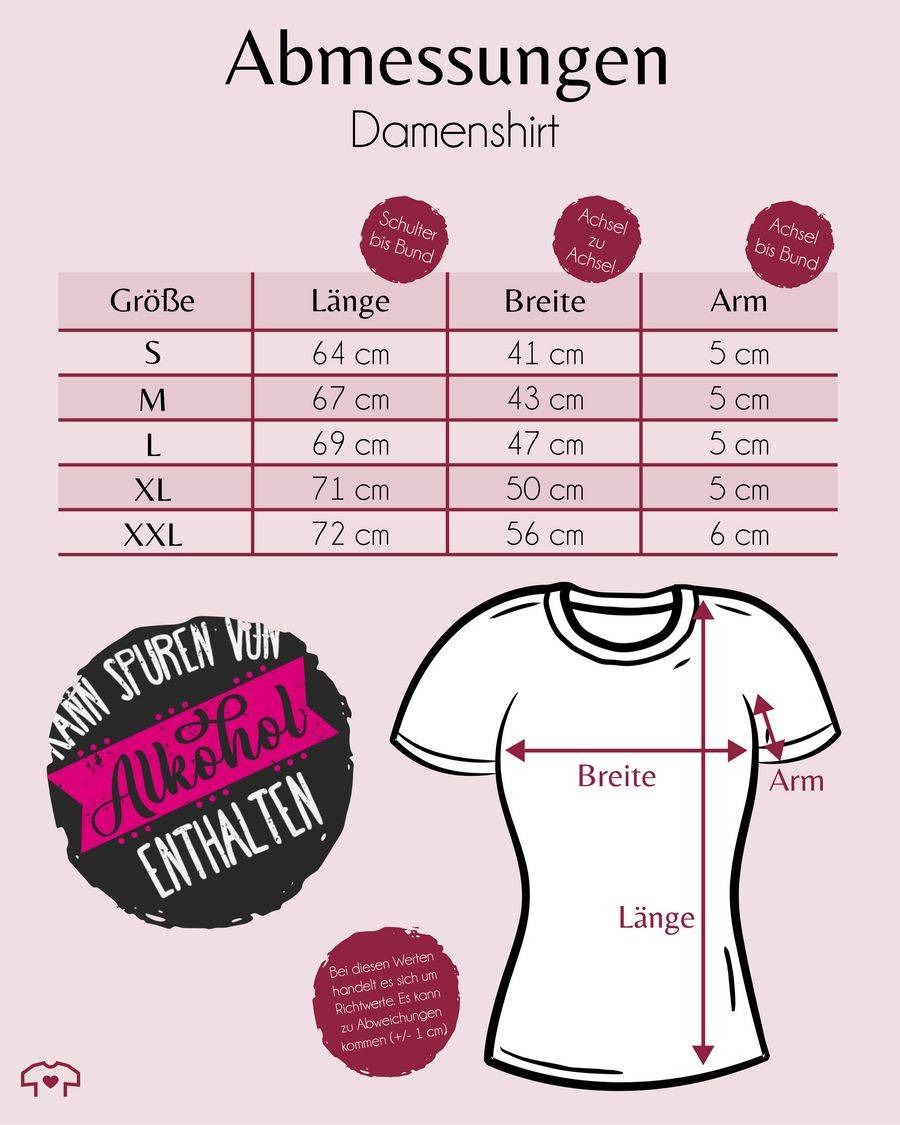 Shirtracer Kann Spuren von Alkohol enthalten - Vintage weiß/fuchsia: Tshirt Rucksack Shirtracer Muttertagsangebot