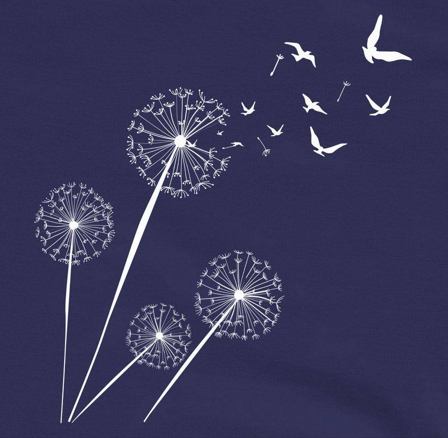 Shirtracer Pusteblume Vögel Shirts & Mehr Shirtracer Top Angebot