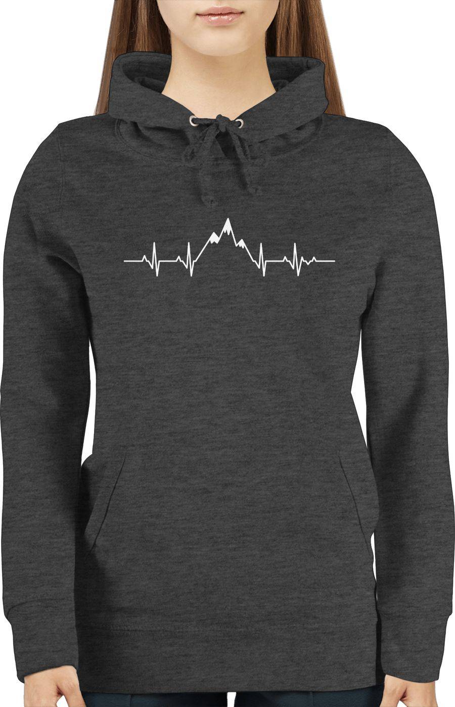 Shirtracer Herzschlag Berge: T-Shirt Gym Bag Shirtracer Neuheiten