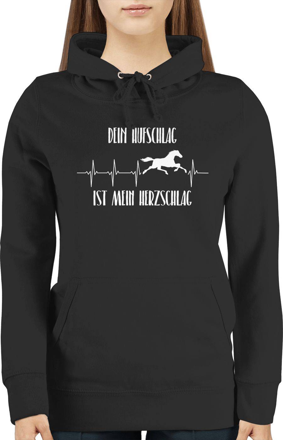 Shirtracer Dein Hufschlag ist mein Herzschlag: T-Shirt Gym Bag Shirtracer Letzte 2 Tage