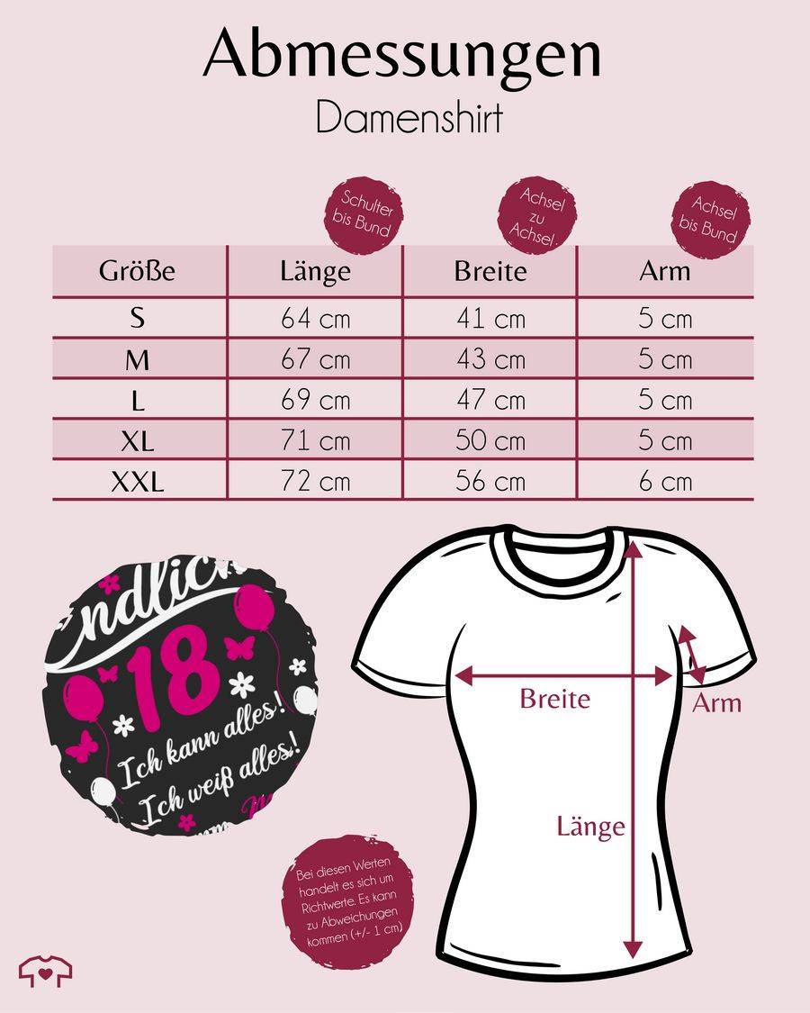 Shirtracer Endlich 18 Geschenk: T-Shirt Turnbeutel Shirtracer Im Verkauf