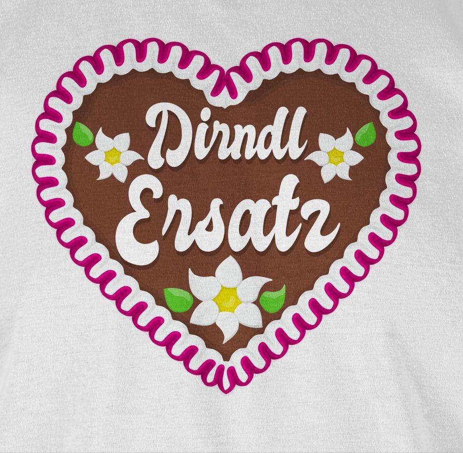 Shirtracer Dirndl Ersatz mit Lebkuchen: T-Shirt Turnbeutel Shirtracer 50% Rabatt für begrenzte Zeit