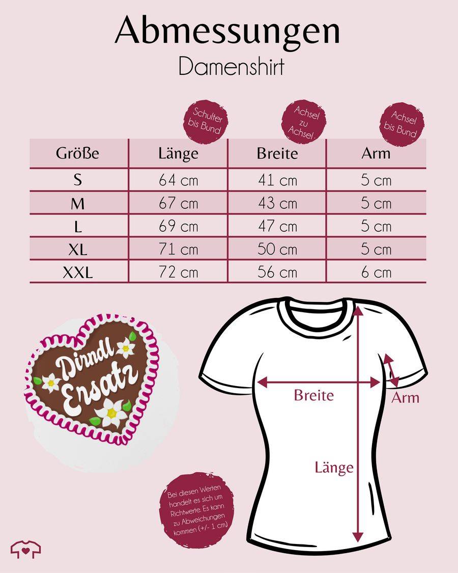 Shirtracer Dirndl Ersatz mit Lebkuchen: T-Shirt Turnbeutel Shirtracer 50% Rabatt für begrenzte Zeit
