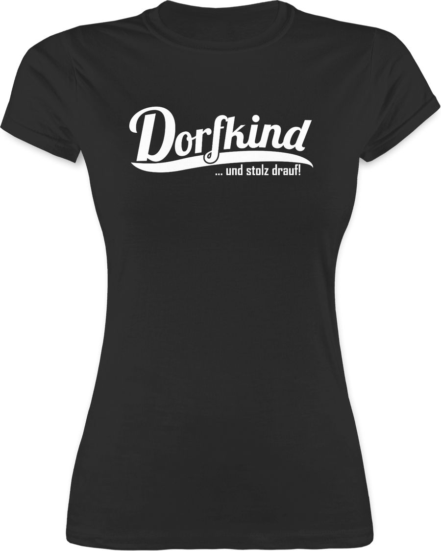 Shirtracer Dorfkind und stolz drauf Weiss Shirts & Mehr Shirtracer Rabatte dieses Monats