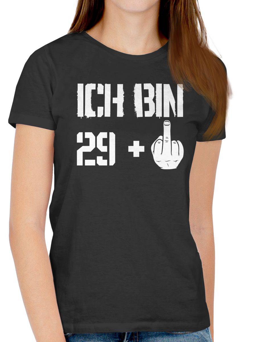 Shirtracer Ich bin neunundzwanzig + Shirts & Mehr Shirtracer Online