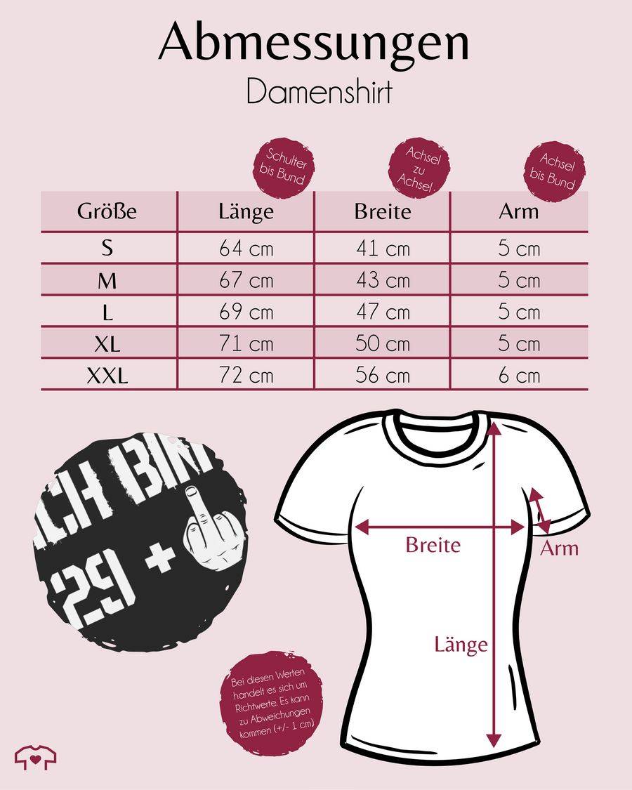 Shirtracer Ich bin neunundzwanzig + Shirts & Mehr Shirtracer Online