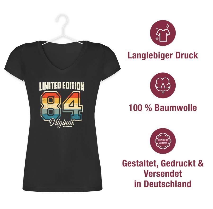 Shirtracer Limited Edition 1984 Original Vierzigster: T-Shirt Turnbeutel Shirtracer Auslauf