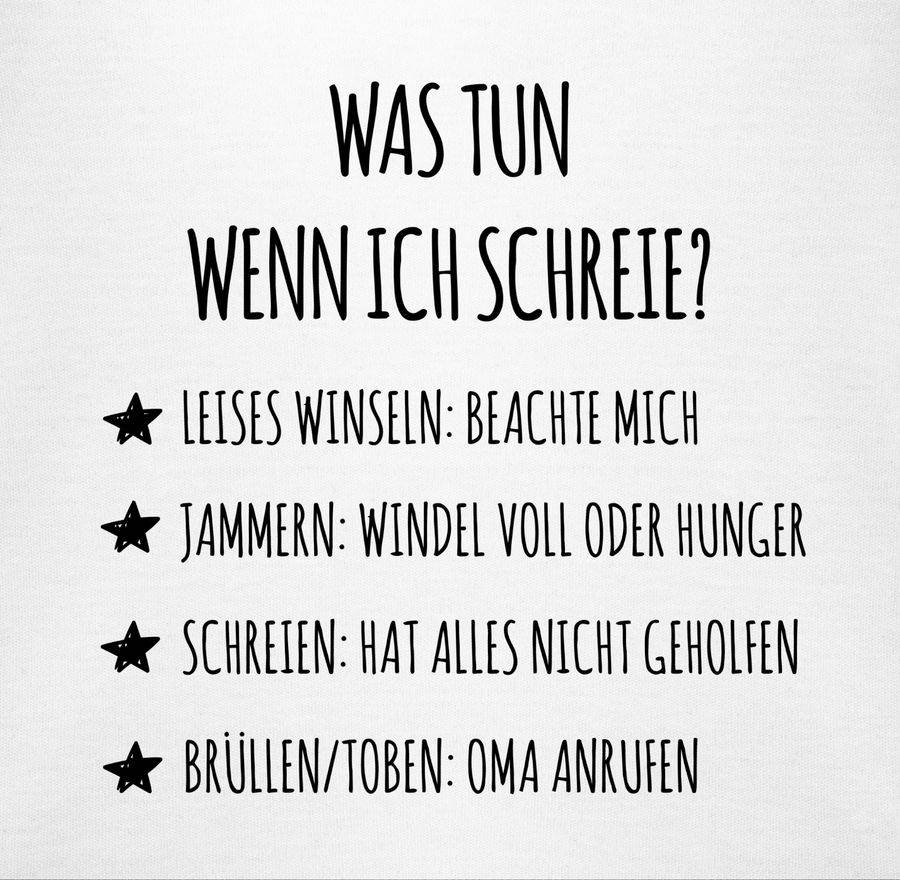 Shirtracer Schreianleitung, was tun wenn ich schreie?: T-Shirt Rucksack Shirtracer Günstiger Verkauf