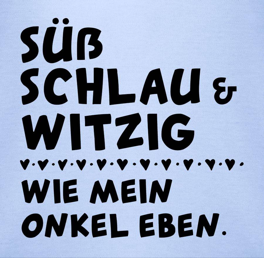 Shirtracer Süß schlau und witzig - wie mein Onkel eben - Schwarz Shirts & Mehr Shirtracer Günstig kaufen