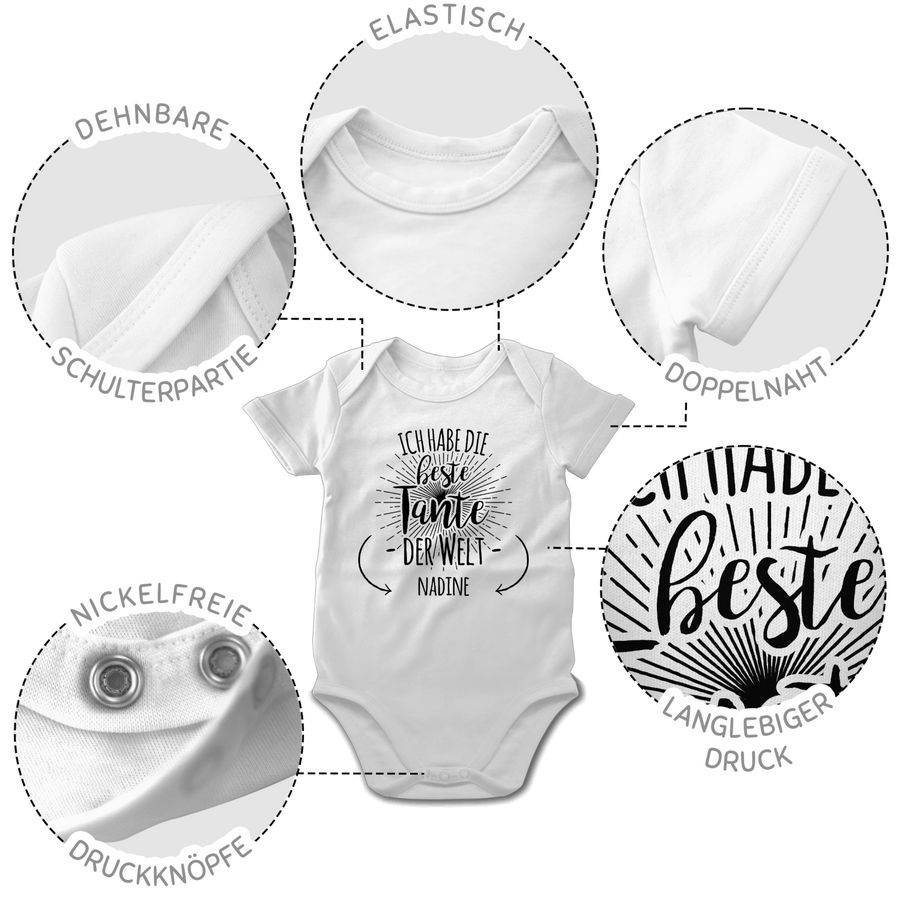 Shirtracer Ich habe die beste Tante der Welt - Tante ist die Beste - Für die beste Tante Ge Shirtracer Flash Sale