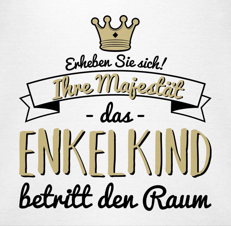 Shirtracer Ihre Majestät das Enkelkind betritt den Raum: T-Shirt Rucksack Shirtracer Saisonschlussverkauf