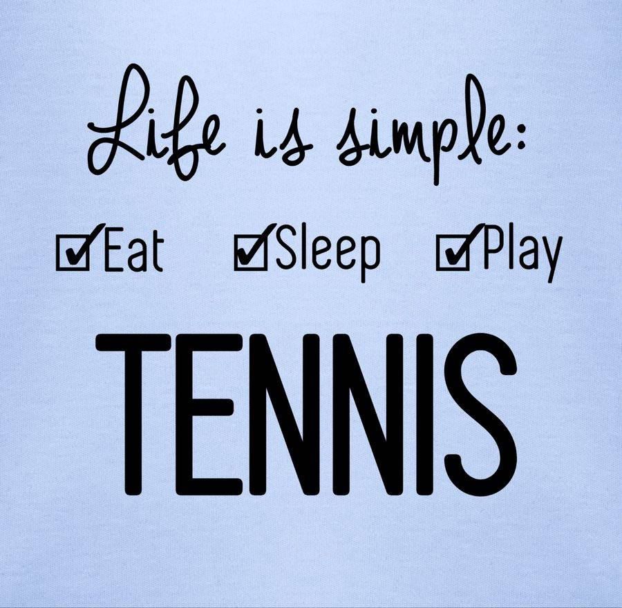 Shirtracer Life is simple Tennis Shirts & Mehr Shirtracer Cyber Monday