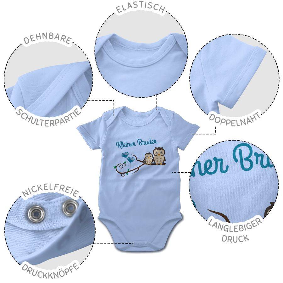 Shirtracer Kleiner Bruder Geschenk Little Brother Shirts & Mehr Shirtracer Weihnachtsangebot