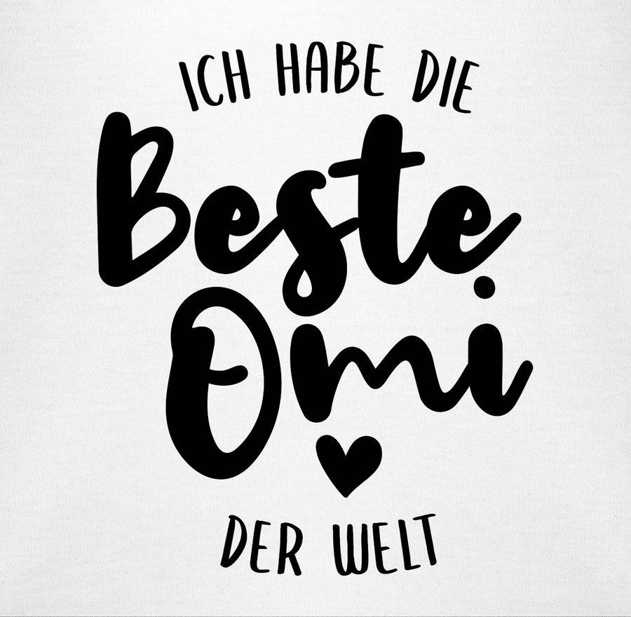 Shirtracer Ich habe die beste Omi der Welt schwarz: T-Shirt Gym Bag Shirtracer Kostenlose Rückgabe