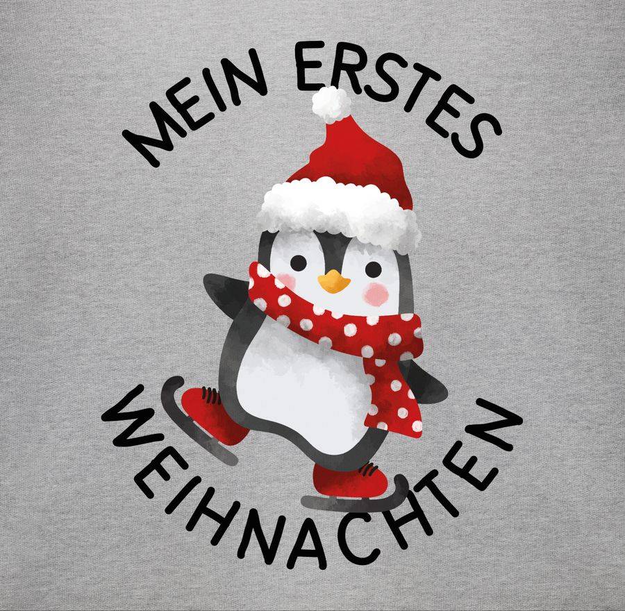Shirtracer Mein erstes Weihnachten mit Pinguin - schwarz Shirts & Mehr Shirtracer Letzte 2 Tage