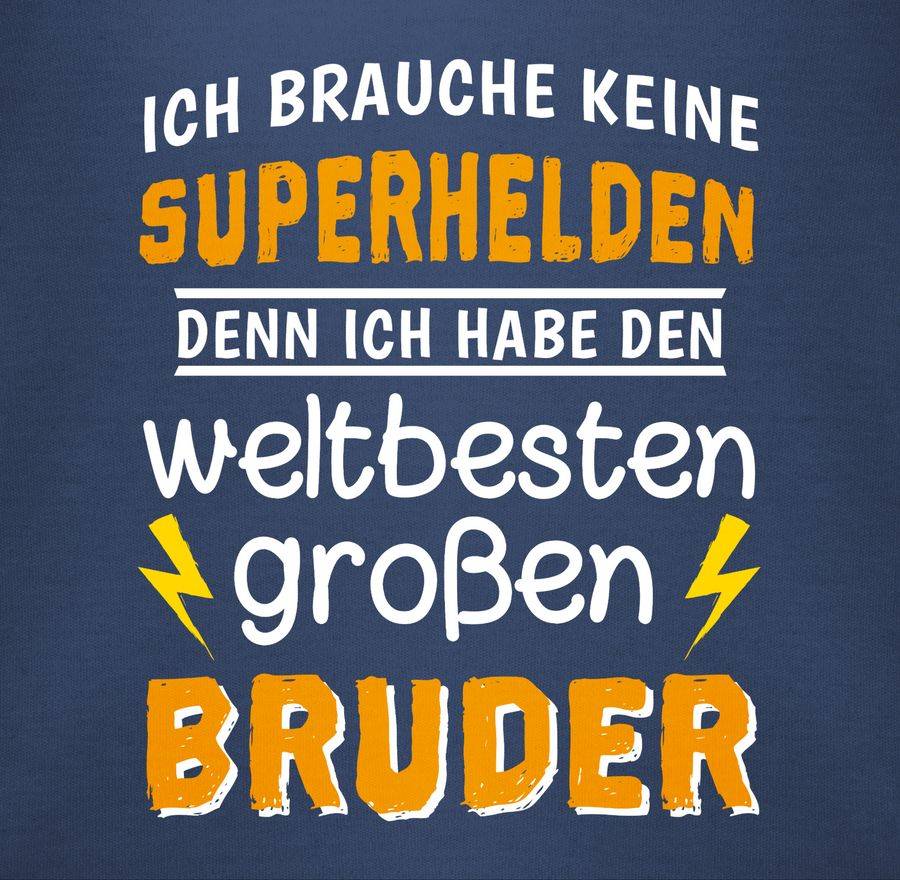 Shirtracer Ich habe den weltbesten großen Bruder: Tshirt Turnbeutel Shirtracer Discount Store für neue Produkte