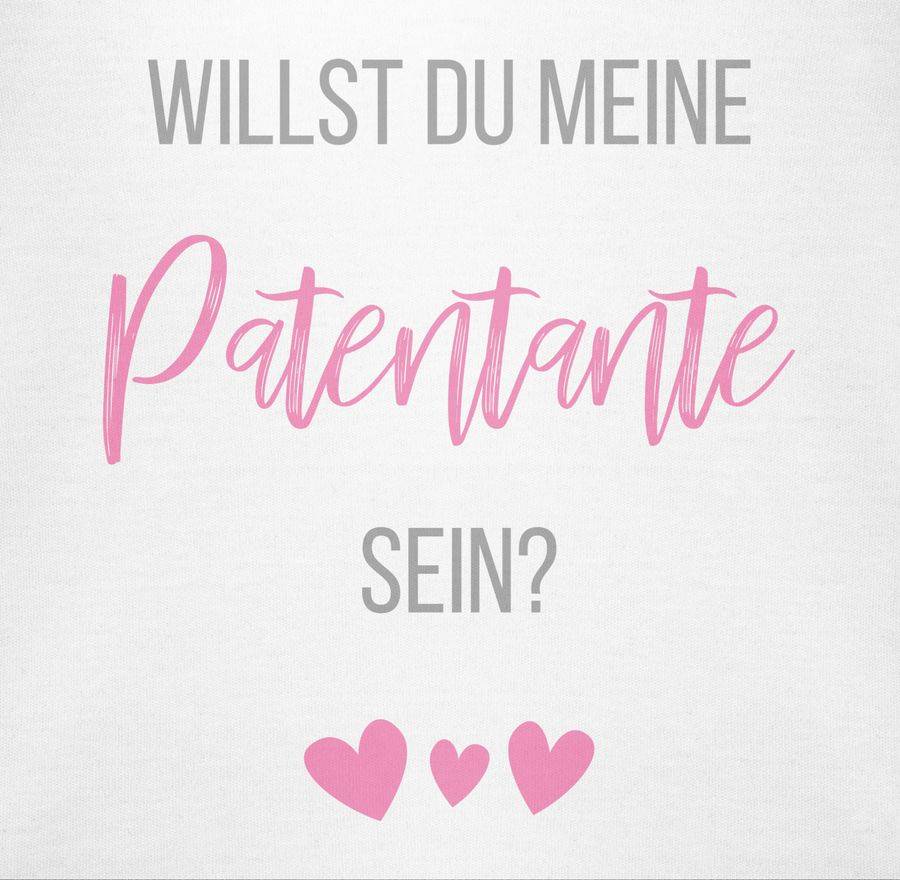 Shirtracer Willst du meine Patentante sein: T-Shirt Rucksack Shirtracer Super Rabatt