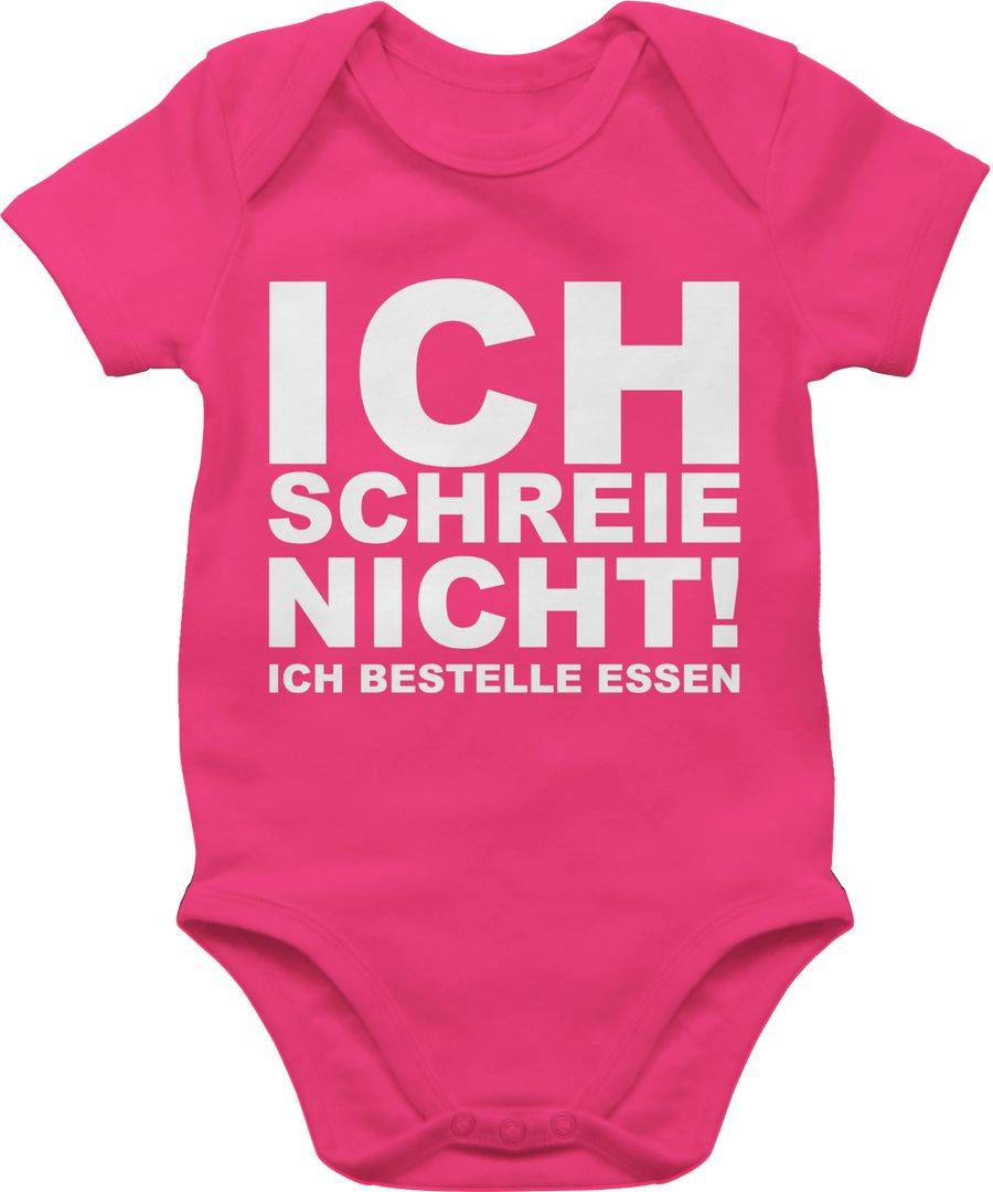 Shirtracer Ich schreie nicht, ich bestelle Essen!: T-Shirt Rucksack Shirtracer Auslauf