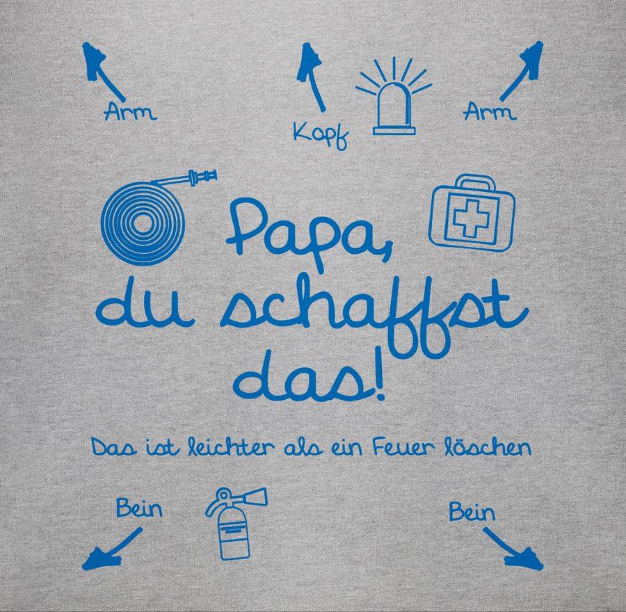 Shirtracer Papa du schaffst das Feuerwehr Junge Shirts & Mehr Shirtracer Angebote