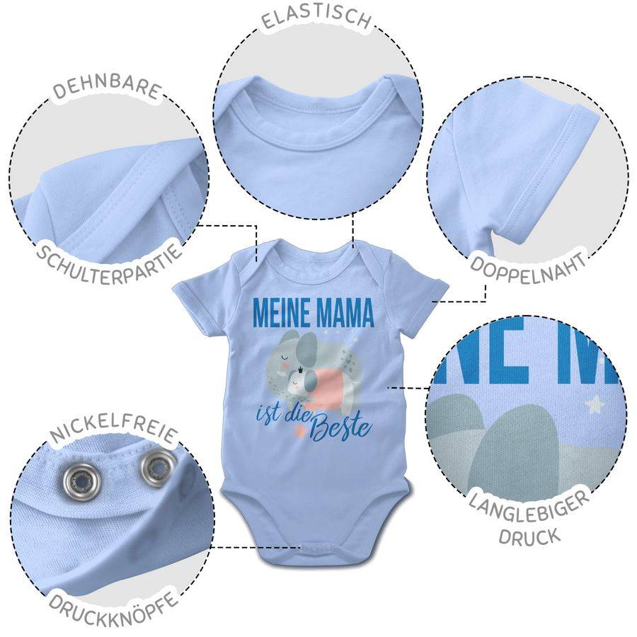 Shirtracer Meine Mama ist die Beste Elefanten Shirts & Mehr Shirtracer Hotsell