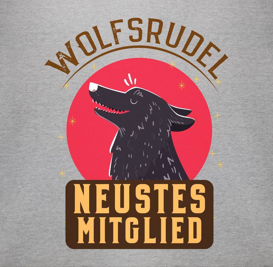 Shirtracer Wolfsrudel Neustes Mitglied: Tshirt Gym Bag Shirtracer Kostenloser Versand