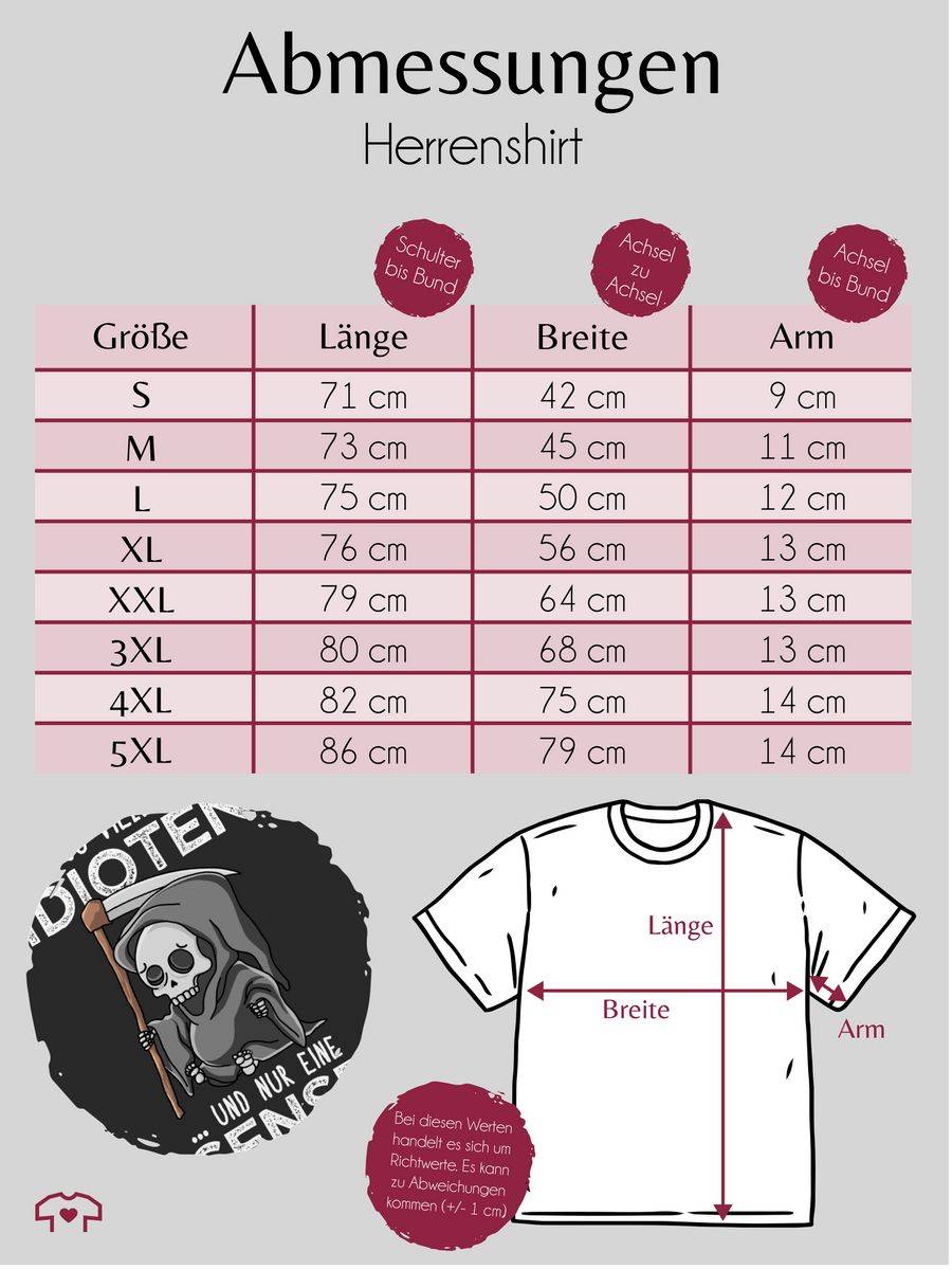 Shirtracer So viele Idioten und nur eine Sense - Weiß: Tshirt Rucksack Shirtracer Günstig kaufen