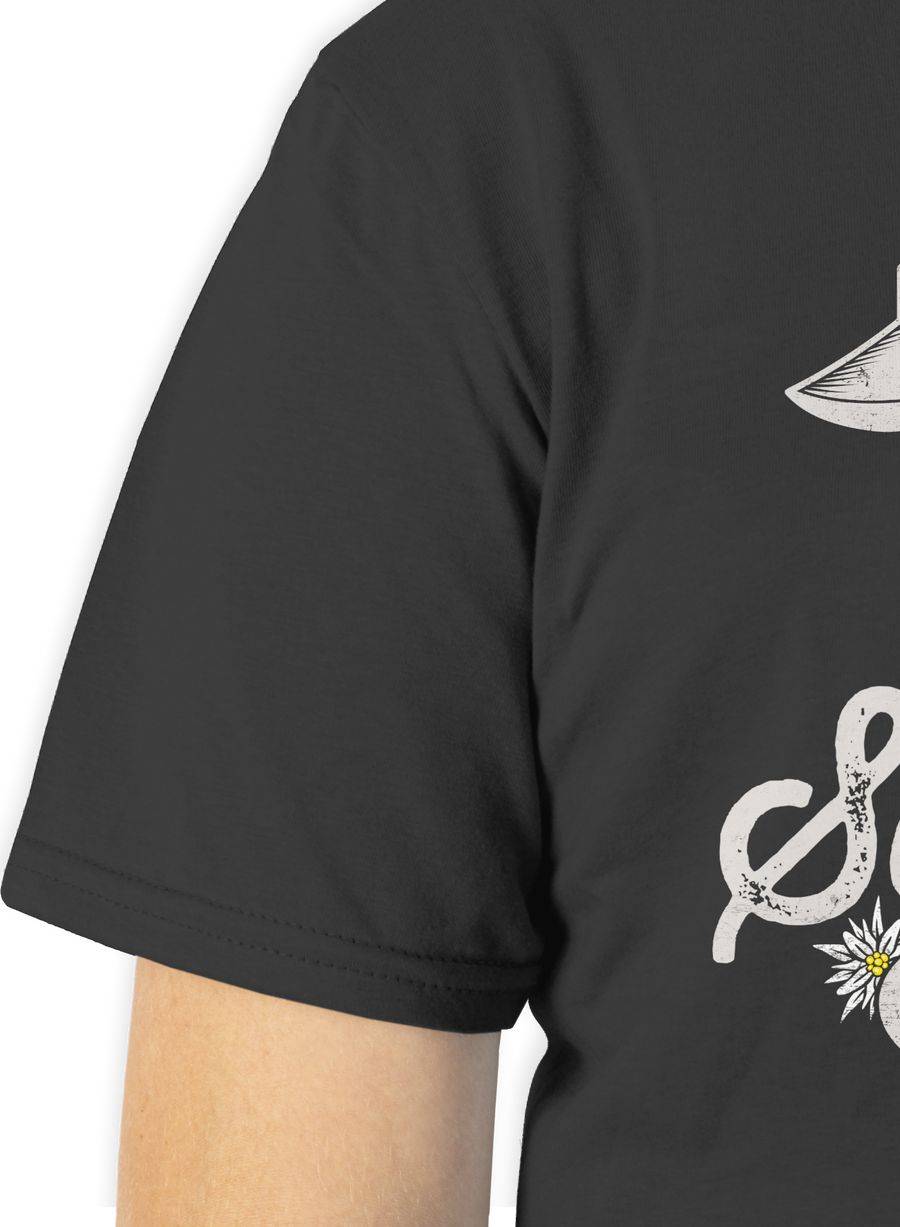 Shirtracer Servus Totenkopf Bayern Edelweiß Trachten Bayrisch Tirol Bavaria: T-Shirt Turnbe Shirtracer Flash Sale