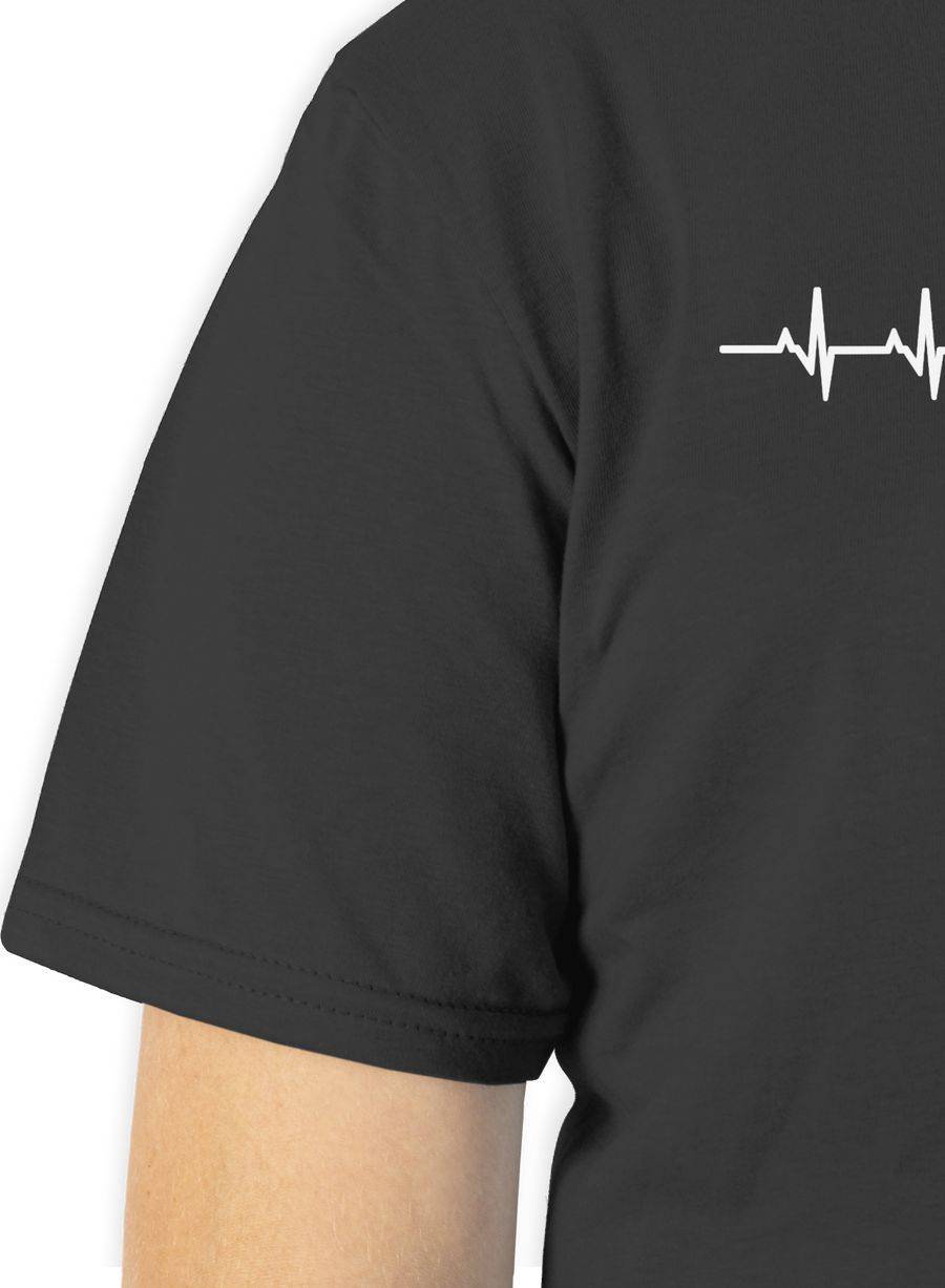 Shirtracer Berge Herzschlag Shirts & Mehr Shirtracer Online Shopping