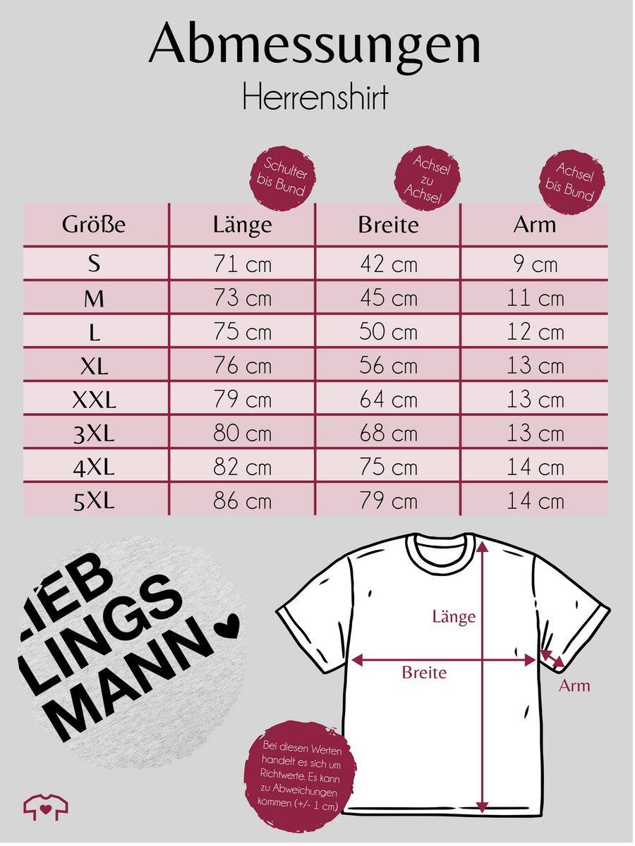 Shirtracer Lieblingsmann Geschenk Valentinstag für Ihn Valentinstagsgeschenk Männer Weihnac Shirtracer Osterangebot