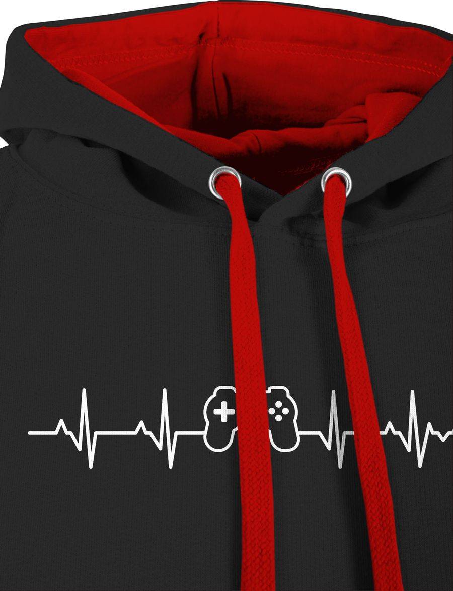 Shirtracer Herzschlag Gaming Controller Shirts & Mehr Shirtracer Neuheiten