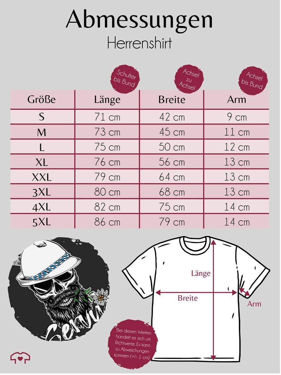 Shirtracer Servus Totenkopf Skull Bayrisch Shirts & Mehr Shirtracer Kauf eins, bekomm eins gratis