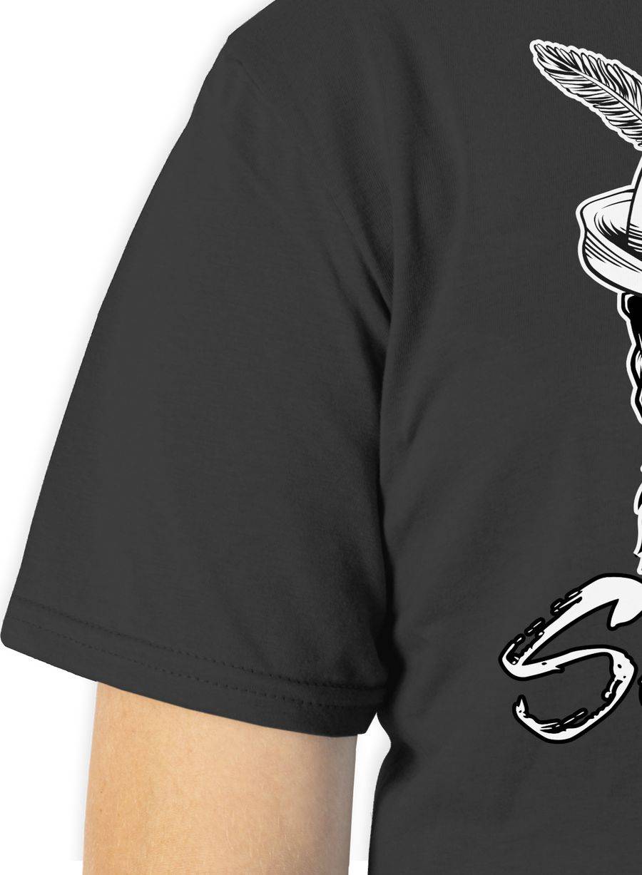 Shirtracer Servus Totenkopf Skull Bayrisch Shirts & Mehr Shirtracer Kauf eins, bekomm eins gratis