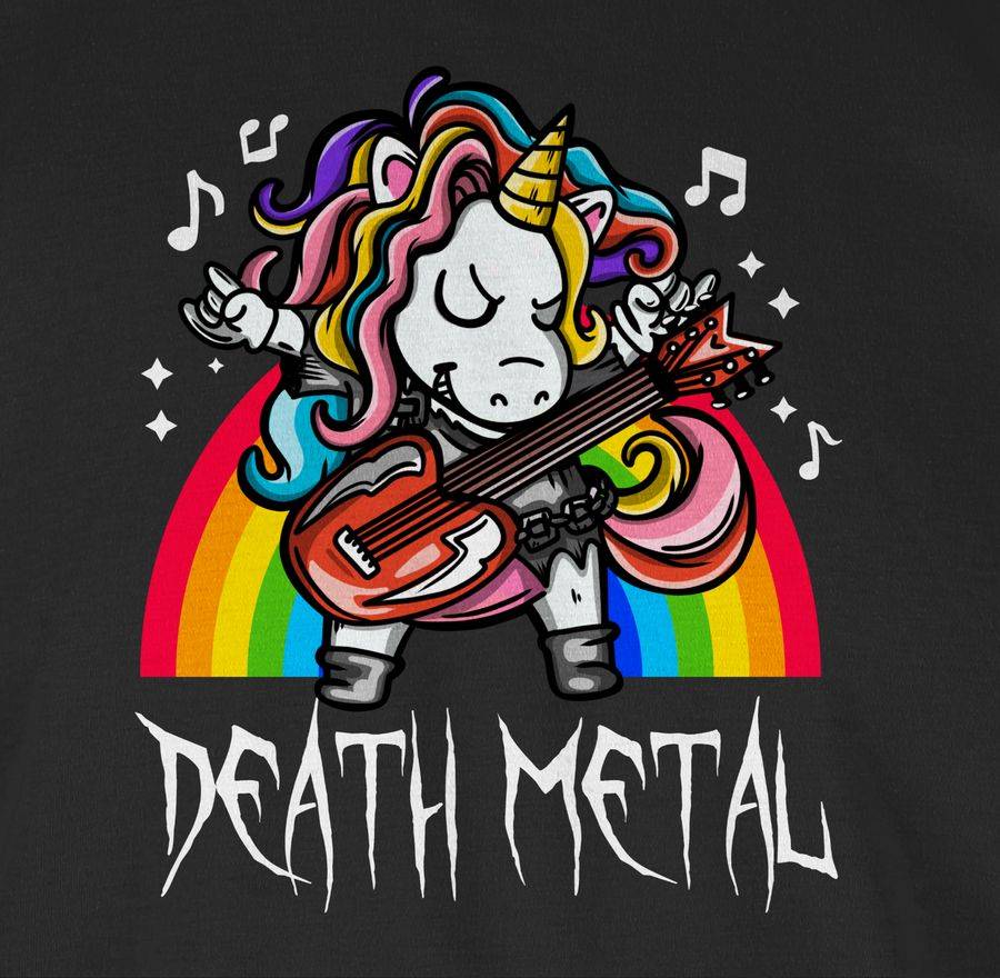 Shirtracer Death Metal Einhorn Shirts & Mehr Shirtracer Neueste Stile