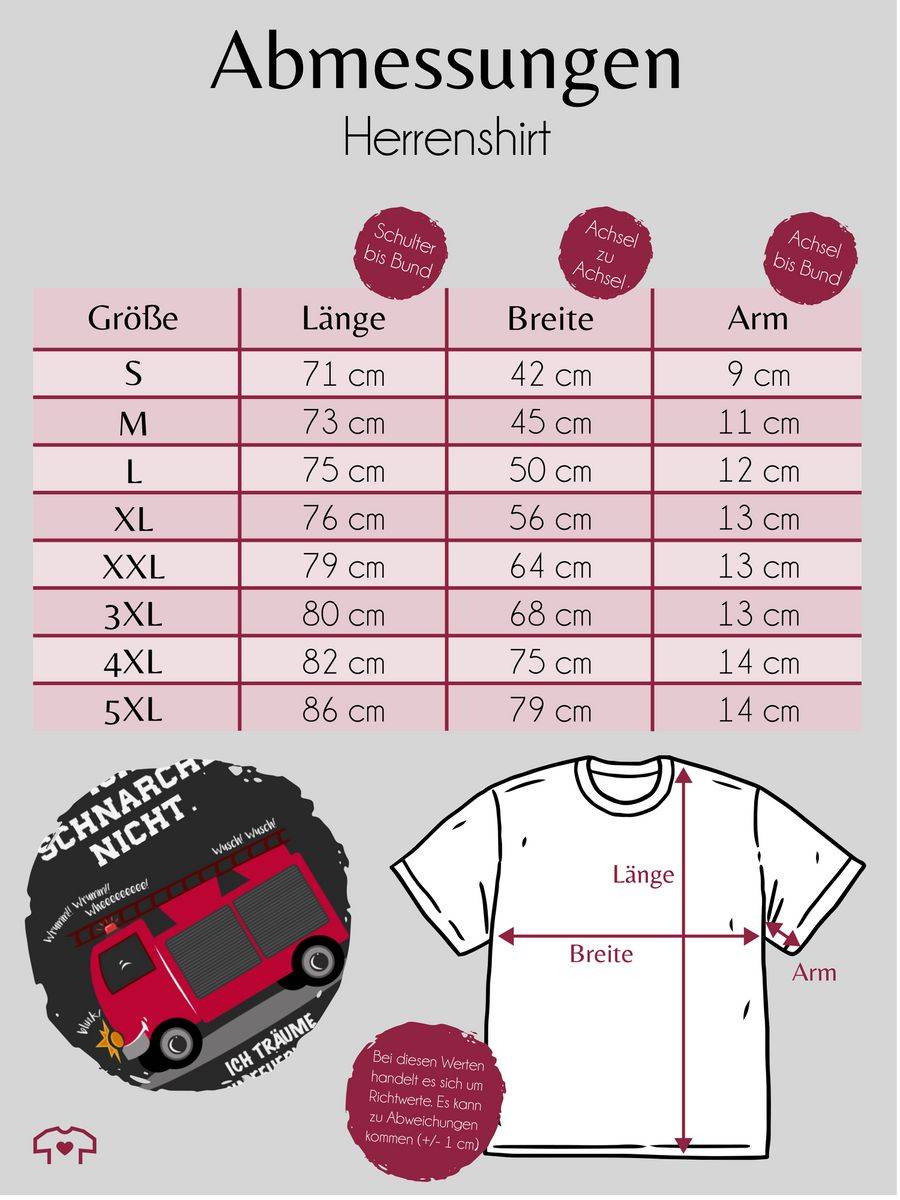 Shirtracer Ich schnarche nicht. Ich träume dass ich ein Feuerwehrauto bin Shirts & Mehr Shirtracer Zeitbegrenzte Promotion