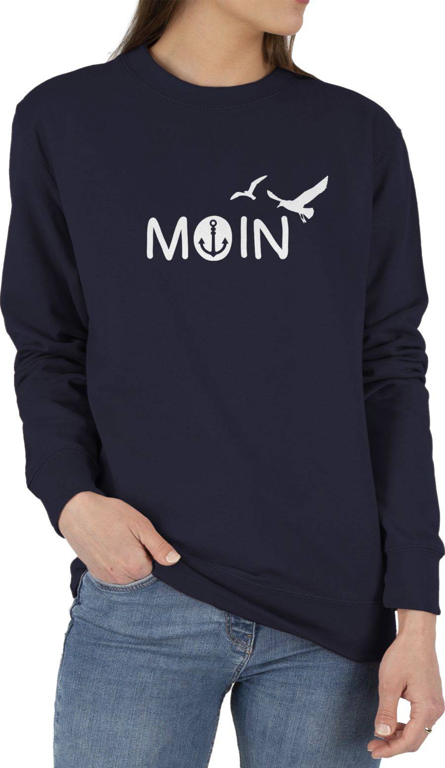 Shirtracer Moin: T-Shirt Turnbeutel Shirtracer Nur für heute