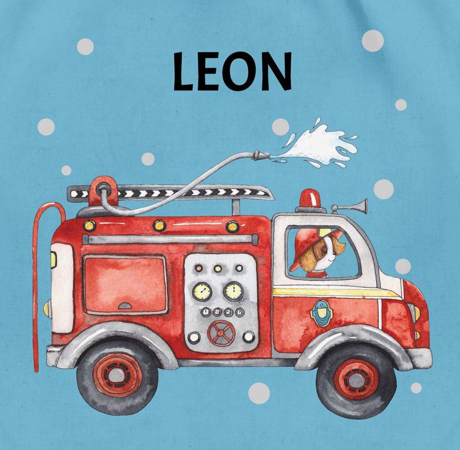 Shirtracer Feuerwehr Auto Feuerwehrauto 112 Fire Truck Löschfahrzeug: T-Shirt Turnbeutel Shirtracer Discount Store für neue Produkte