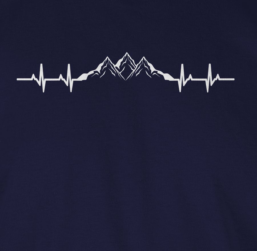 Shirtracer Berge Herzschlag Shirts & Mehr Shirtracer Nur noch ein Tag übrig