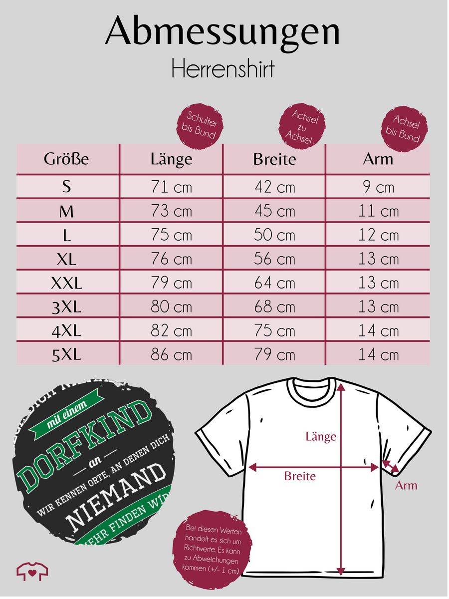 Shirtracer Lege dich niemals mit einem Dorfkind an: T-Shirt Turnbeutel Shirtracer Im Verkauf