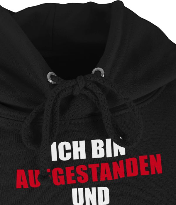 Shirtracer Ich bin aufgestanden und angezogen: Tshirt Rucksack Shirtracer 2025