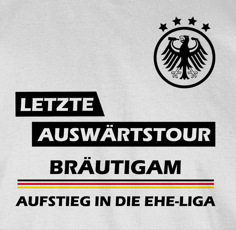 Shirtracer Letzte Auswärtstour Bräutigam Shirts & Mehr Shirtracer Sonderangebot