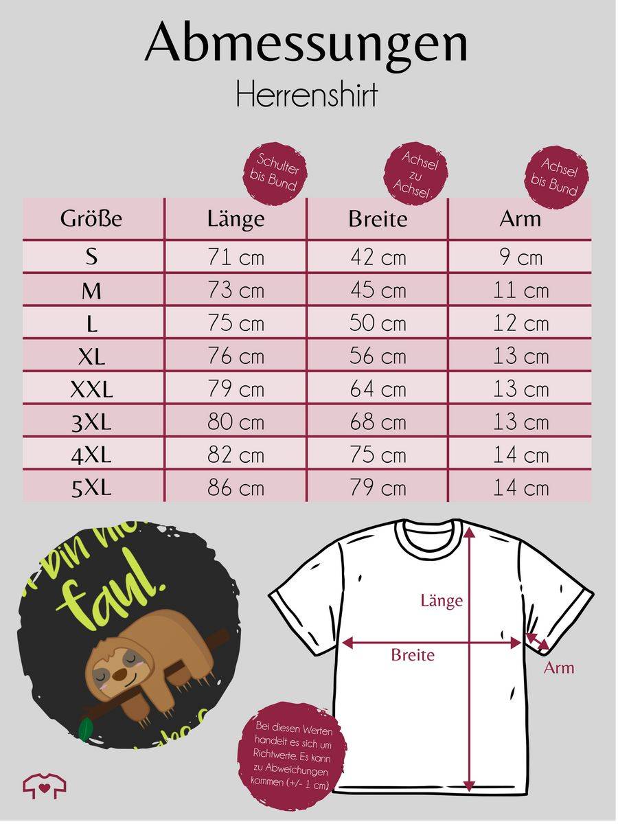 Shirtracer Ich bin nicht faul farbig Shirts & Mehr Shirtracer Rabatt