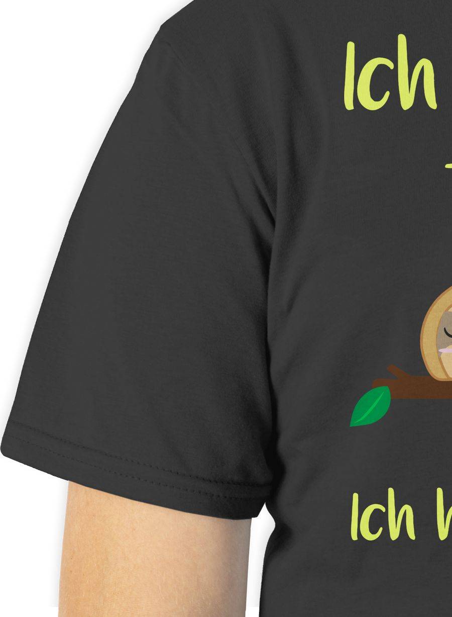 Shirtracer Ich bin nicht faul farbig Shirts & Mehr Shirtracer Rabatt