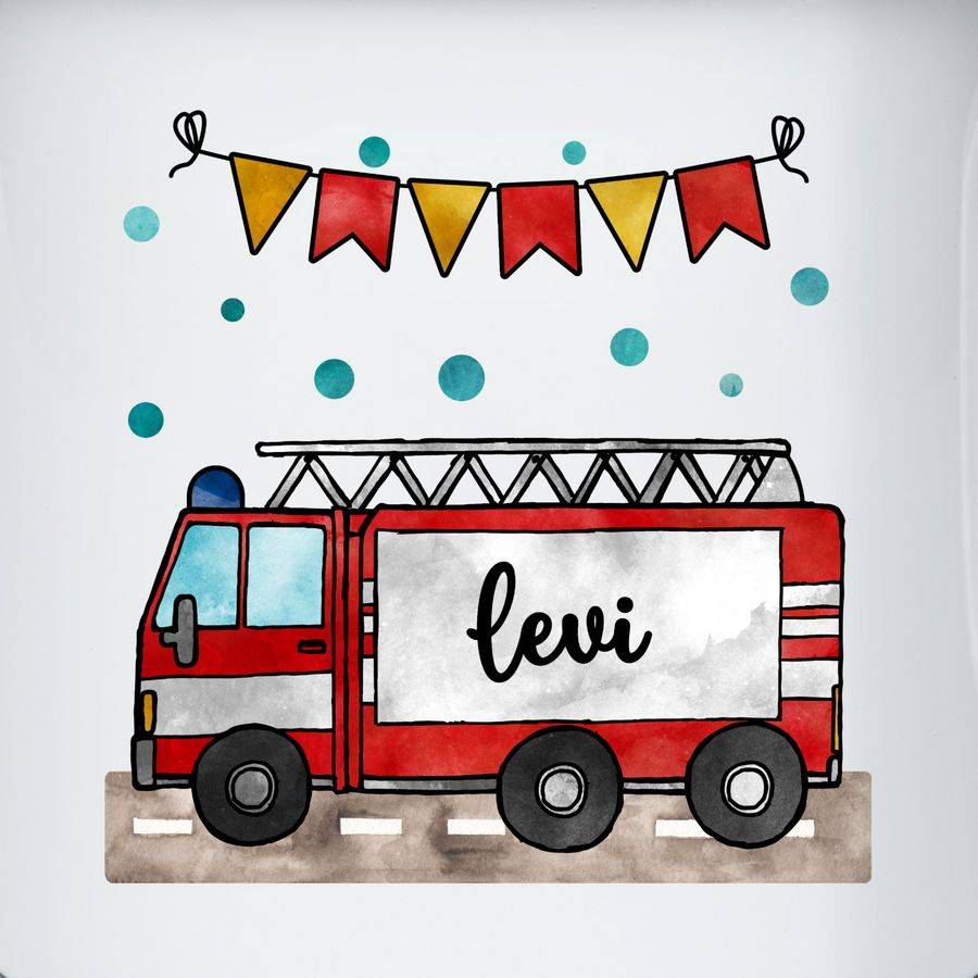 Shirtracer Feuerwehrauto - Geschenk: Tshirt Turnbeutel Shirtracer Cyber Monday
