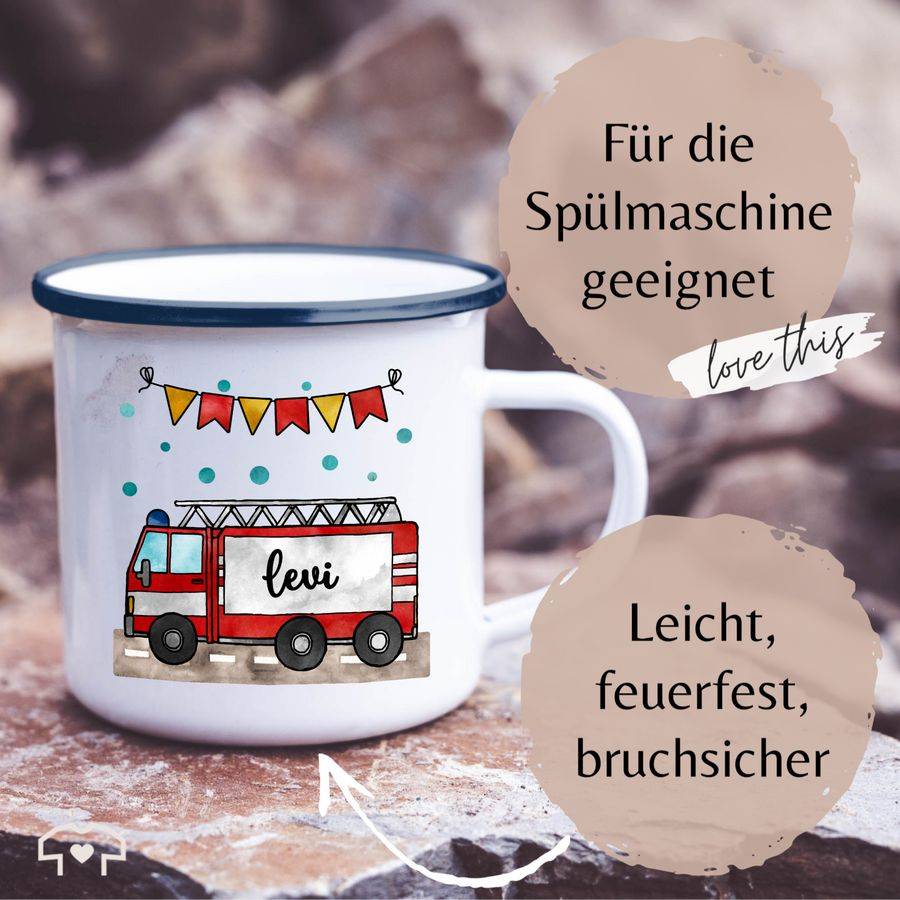Shirtracer Feuerwehrauto - Geschenk: Tshirt Turnbeutel Shirtracer Cyber Monday