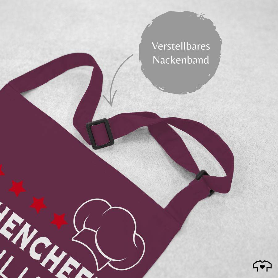 Shirtracer Küchenchefin mit Name - Sei lieb zu mir ich koche dein Essen: T-Shirt Gym Bag Shirtracer Vatertagsangebot