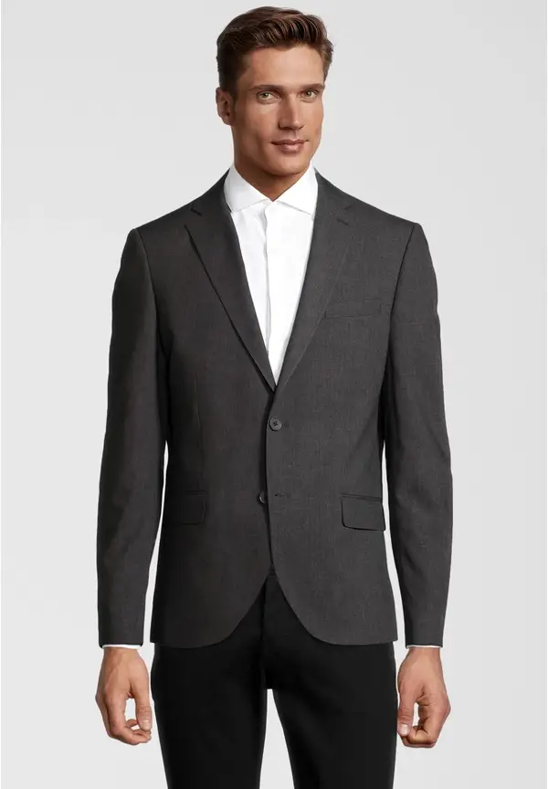 Steffen Klein Designer Business Sakko Slim Fit in Anthrazit Saisonschlussverkauf