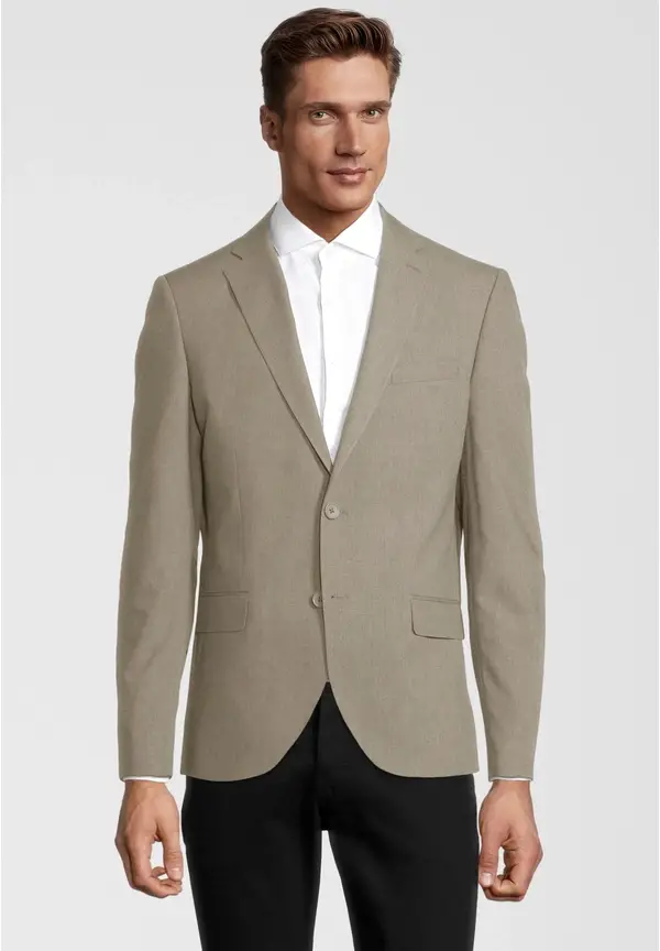 Steffen Klein Designer Business Sakko Slim Fit in Sand Weihnachtsangebot