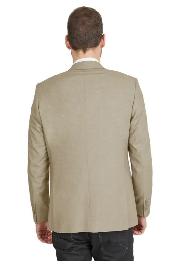Steffen Klein Designer Business Sakko Anzug-Jackett Regular Fit in sand Jubiläumsangebot