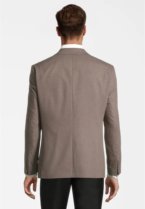 Steffen Klein Sakko aufgesetzte Taschen in beige Große Rabatte
